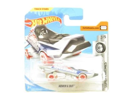 Hotwheels Hover & Out Super Chromes 2/5 Short Card 1 64 Scale Sealed - Image 1 of 2