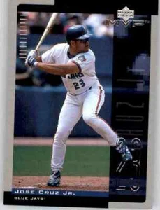 2001 Upper Deck Jugador Más Valioso José Cruz Jr tarjeta base MLB PWE UD Blue Jays #31 - Imagen 1 de 2