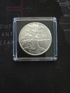 2024 1 oz .999 Fine Silver Shield Trivium Girls GSM - Picture 1 of 3