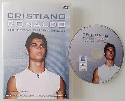 Cristiano Ronaldo The Boy Who Had A Dream - DVD, Region Free - Free Postage  - image 1 of 3