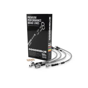 Performance Goodridge Brake Hose Kit For Volkswagen Golf MK6 2.0 TDI - Clear - Picture 1 of 1