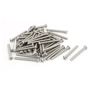 55pcs M4x40mm 304 Stainless Steel Button Head Hex Socket Cap Screws Bolts - Picture 1 of 5