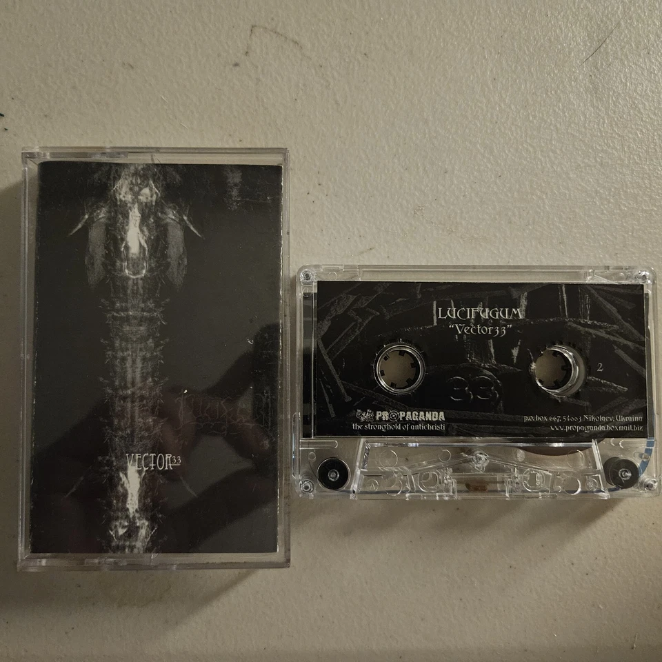 Lucifugum Vector33 Cassette Propaganda 2005 Black Metal - Image 1 of 1