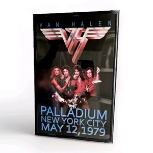 Van Halen 1979 The Palladium NYC Concert Poster 11 X 17 Framed - Picture 1 of 2