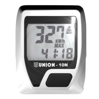 CICLOCOMPUTER CONTACHILOMETRI BICI MTB CON FILO 8 FUNZIONI OROLOGIO VELOCITA' GP - Immagine 1 di 2