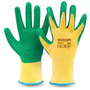 RODOPI "GreenFox" Gartenhandschuhe dornenfeste Arbeitshandschuhe Rosenhandschuhe - Bild 1 von 6