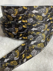 Boys Bikes Grosgrains Ribbon 25mm 3m Length Bows Craft Sewing Scrapbook - Picture 1 of 1