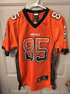 CAMISETA REEBOK NFL EQUIPMENT AUTÉNTICA CHAD OCHOCINCO #85 BENGALS TALLA (L) Juvenil - Imagen 1 de 6