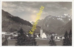 Klosters AK Ortsansicht Dorfkirche Serneus Alpen Panorama Ansichtskarte um 1965 - Bild 1 von 2