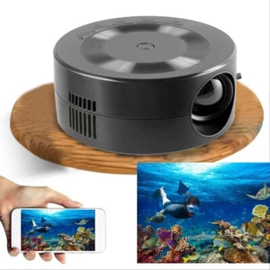 New Mini Projector Portable LCD 1080P HD Home Cinema Phone Set Home Theater LCD - Picture 1 of 20