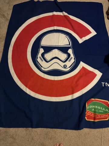 W/O BAG Chicago Cubs Star Wars Blanket SGA 4/13/19 Cover