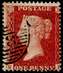 SG41, 1d dp rosa-rojo, LC14, BUEN USADO. Cat £20. - Imagen 1 de 1