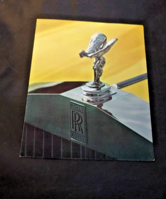 Rolls Royce 1972 carpeta de folletos original   Foto 1 de 3