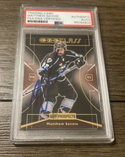 2019-20 Upper Deck CHL Rookie Autograph Signed Card By Matthew Savoie PSA DNA