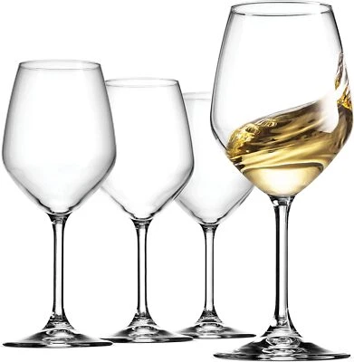Bormioli Rocco 14.75 oz White Wine Glasses (Set Of 4) Crystal - Image 1 of 4