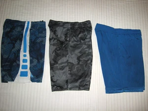 Lot OF 3 Pair Boys Athletic Shorts ~ Youth Size M / L ( 10-12 ) - Picture 1 of 4