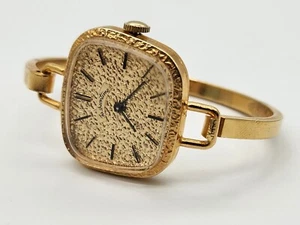 Rare Vintage Goldtone Fashiontime Women's Swiss Made Mechanical Watch For Repair - Picture 1 of 14