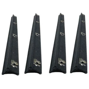 Front Inner & Outer Felt Window Sweep Belt Kit fits 63-91 Jeep Grand Wagoneer - Picture 1 of 1