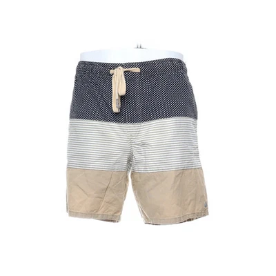 Volcom, Badeshorts, Größe: S, Schwarz/Beige/Weiß/Mehrfarbig, Streifen #J0z - Bild 1 von 4