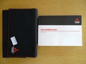 CARTERA MANUAL DEL PROPIETARIO ORIGINAL MITSUBISHI OUTLANDER PHEV 2018-2022 G-607 - Imagen 1 de 6