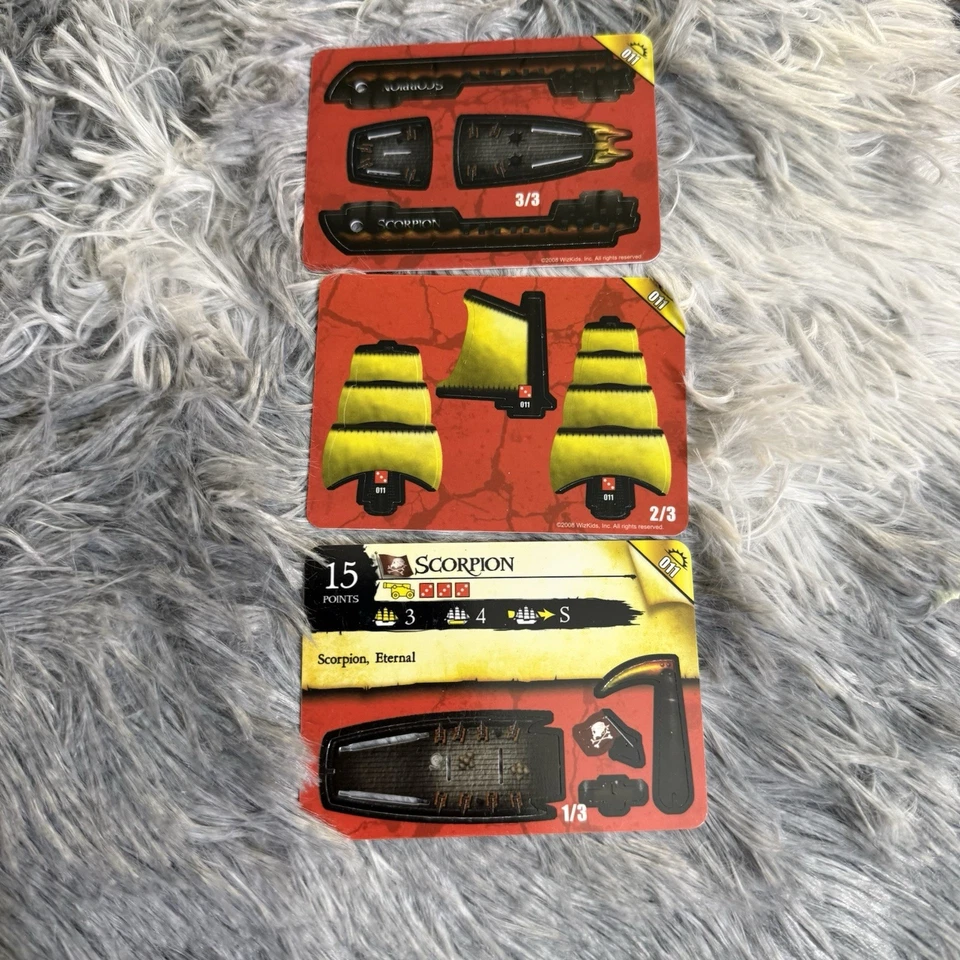 SCORPION Rise Of The Fiends Pirates Wizkids CSG Pocketmodel 011 - Image 1 of 3