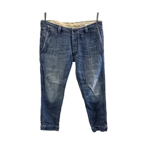 Diesel Industry Jeans W32 L34 Mayer Tapered Button Fly Mens Denim VGC - Picture 1 of 20