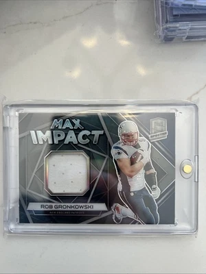 Panini Spectra 2019 - Max Impact Rob Gronkowski #MI-44 /199 (MEM) - Imagem 1 de 2