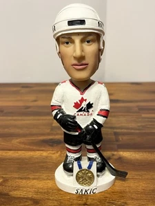 JOE SAKIC (NHL HOF) TEAM CANADA OLYMPIC BOBBLEHEAD. NEW IN BOX. - Picture 1 of 3