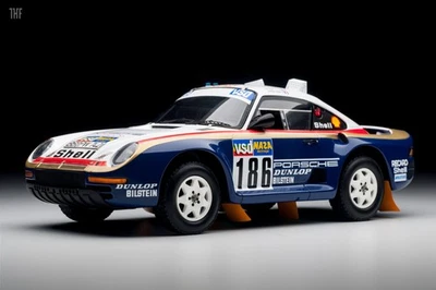 1/18 TSM Porsche 959/50 DAKAR rally winner 1986 #186-TSM121807R - Immagine 1 di 4