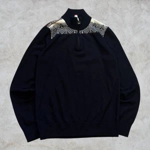 Dale of Norway Moritz Herren Medium Pullover superfeine Merinowolle navy nordic - Bild 1 von 7