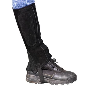 SE Shires Kinder Wildleder Halb Chaps Wellen elastisches Wadenschutzpolster & Reißverschluss - Bild 1 von 1