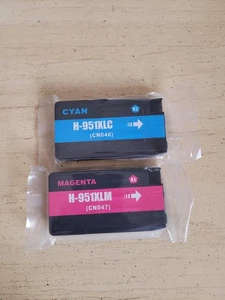H-951XL Printer Ink Set Of 2 Sealed - CM and 3 Unsealed - CMY for OfficeJetPro - Picture 1 of 2