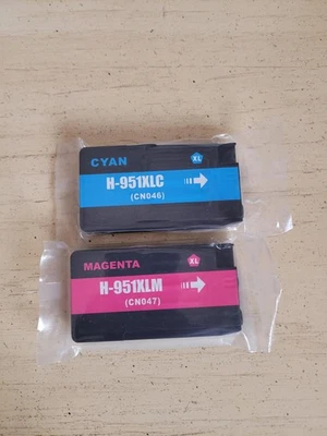 H-951XL Printer Ink Set Of 2 Sealed - CM and 3 Unsealed - CMY for OfficeJetPro - Image 1 of 2