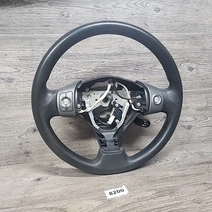 06-12 TOYOTA RAV-4 Steering Wheel BLACK W/O LEATHER W/ RADIO & CRUISE CONTROLS - Picture 1 of 6
