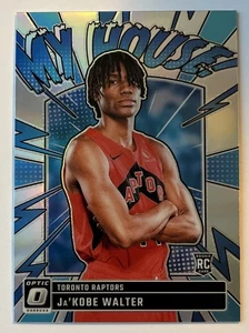 2024-25 Donruss Optic Ja’Kobe Walter My House RC #10 Silver Holo Prizm Raptors - Picture 1 of 2