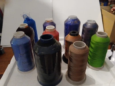 10 large dura polyester  thread 5750 yrds - Image 1 of 4