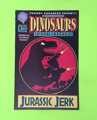 Dinosaurs for Hire #6 Vol. 2 1993 Malibu Comics High Grade Comic Book W186-198 - Image 1 of 2