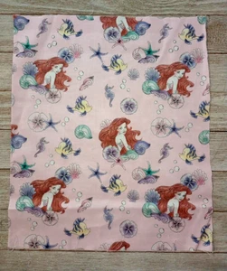Arielle die kleine Meerjungfrau Nähen Stoff Handwerk Länge Stück 11" x 9,5" Neu - Bild 1 von 2