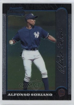 1999 Bowman Chrome Alfonso Soriano #350 Rookie RC - Image 1 of 3