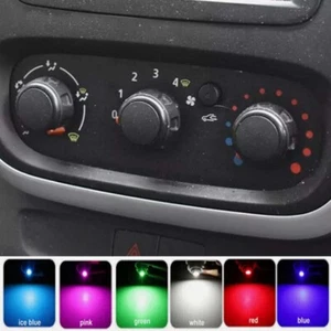 For 2014-19 RENAULT TRAFIC MK3 VAUXHALL VIVARO LED BULBS HEATER CONTROL Light 2x - Picture 1 of 9
