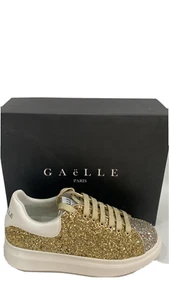 GAèLLE scarpa shoes donna woman sneakers glitter mod. mQueen size Eu 38 GLG03L - Imagen 1 de 7