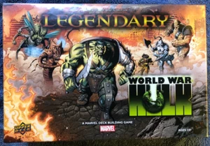 2018 Legendary World War Hulk Marvel Deck Building Game Expansion NEW SEALED - Picture 1 of 4