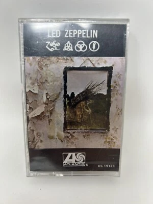 Led Zeppelin IV ZoSo Symbols Cassette Tape Atlantic NEW Factory Sealed - Image 1 of 4