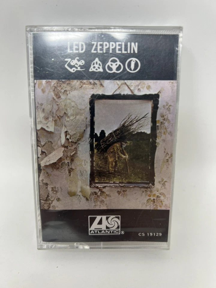 Led Zeppelin IV ZoSo Symbols Cassette Tape Atlantic NEW Factory Sealed - Image 1 of 4