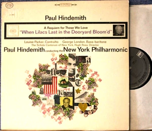 Hindemith (w Parker; London). Hindemith (Requiem). Col MS 6573 2-Eye. NM - Picture 1 of 1