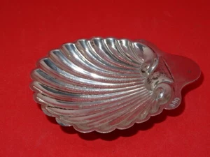 Antique Sterling Silver Scalloped Butter / Caviar Dish - London 1894 - 60g - Picture 1 of 8