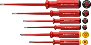 Destornillador PB SWISS TOOLS 5542.SL ElectroTools VDE PH + RANURA 6 piezas NUEVO - Imagen 1 de 4