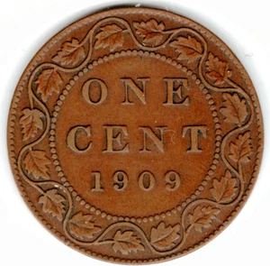 1909 CANADA LARGE CENT ~ YOU GRADE IT ~ PLEASE SEE THE SCAN stk 6 - Picture 1 of 4