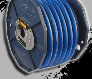 25ft. 1/0 Gauge BLUE OFC Wire Strands Copper Marine Grade Cable AWG High Quality - Picture 1 of 10