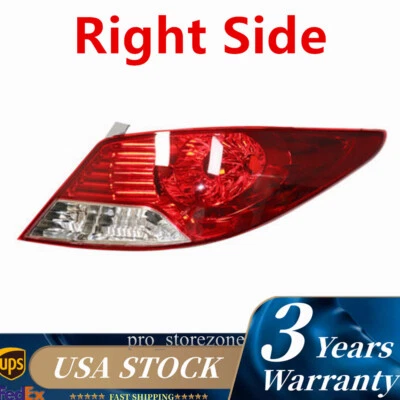 适用于 2012 年 2014 年现代口音右侧尾灯卤素后尾灯 — 第 1/4 张图片